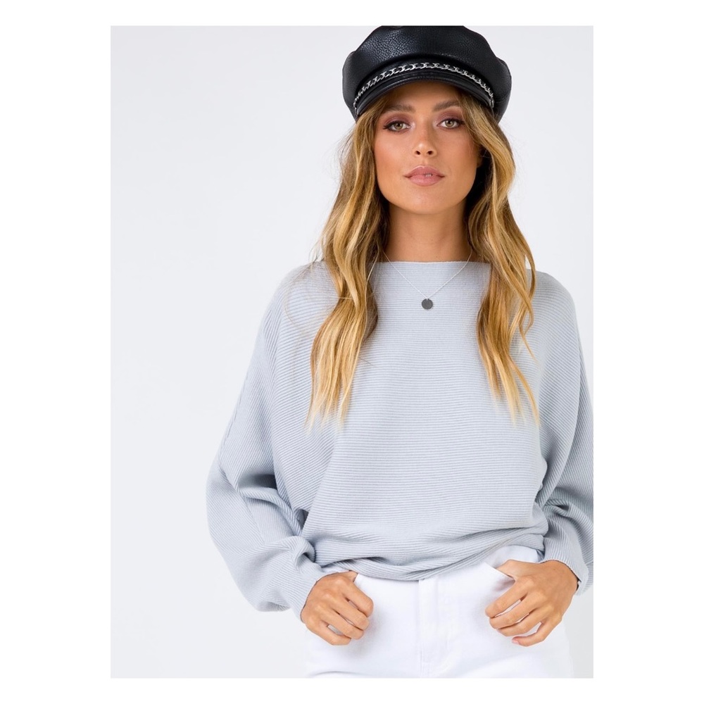 Princess Polly Winters Spell Ribbed Top / Sweater